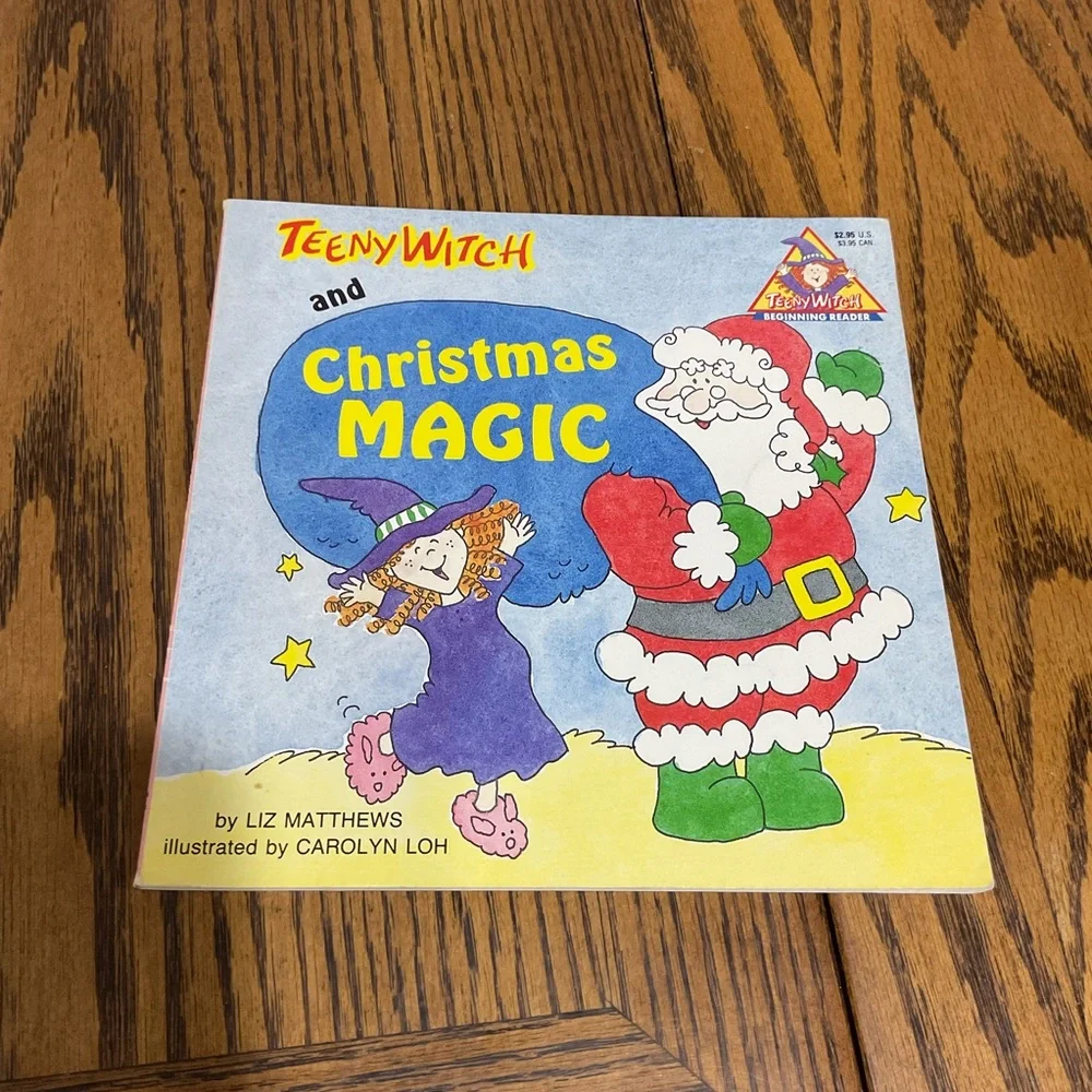 Christmas books:Bunnicula, Santa Dog, Teeny Witch, Carols, Black Lagoon, Mystery